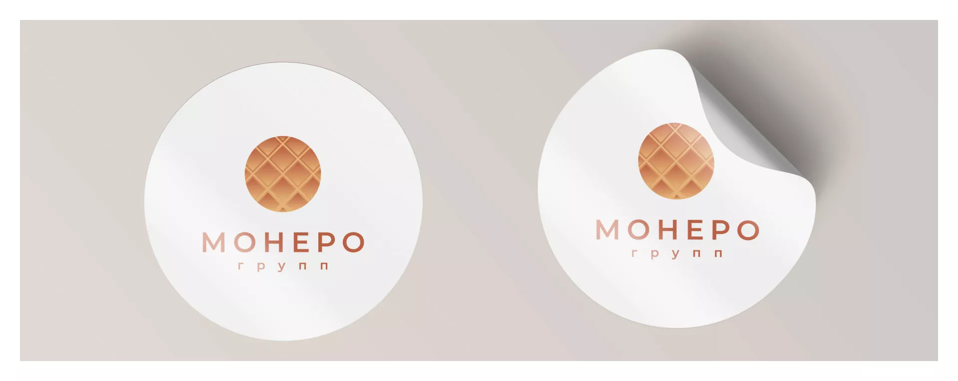 Разработка логотипа компании «Монеро групп» в Енисейске