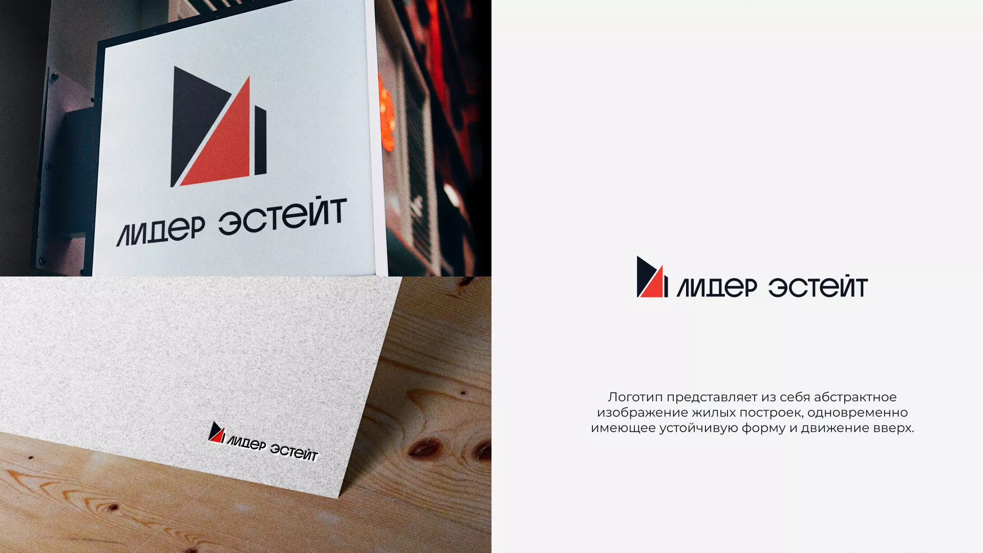 Сделали логотип для агентства недвижимости «Лидер Эстейт» в Енисейске